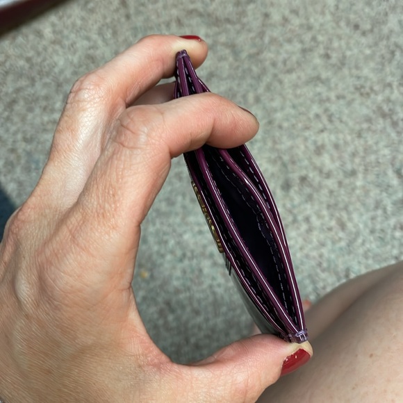 Coach patent leather card wallet - Picture 3 of 6